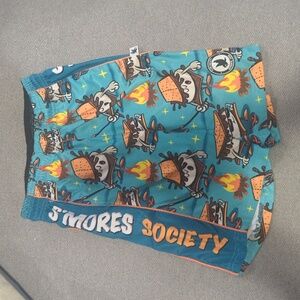 Boys Flow Society M s'mores lacrosse shorts